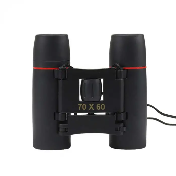 Dürbün 70x60 Cepte taşımalı Kauçuk kaplamalı Mini Siyah