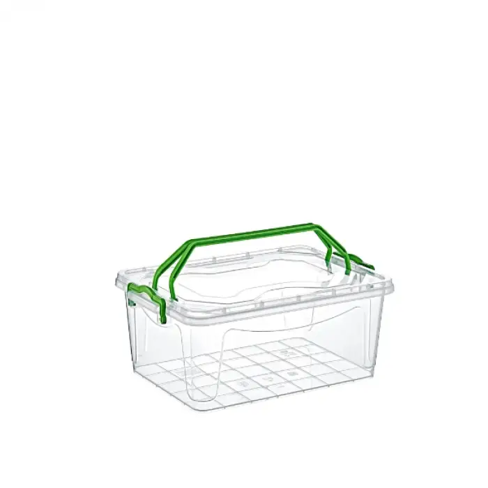 Yeşil Plastik 7,5 Litre Saklama Kabı