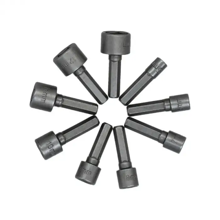5 mm Ahşap 9 Parça Manyetik Somun Adaptörü