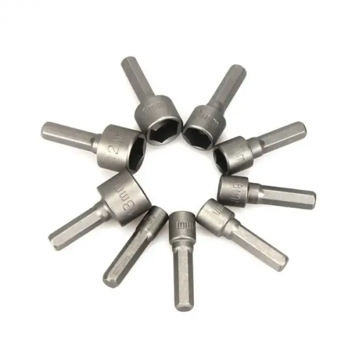 5 mm Ahşap 9 Parça Manyetik Somun Adaptörü
