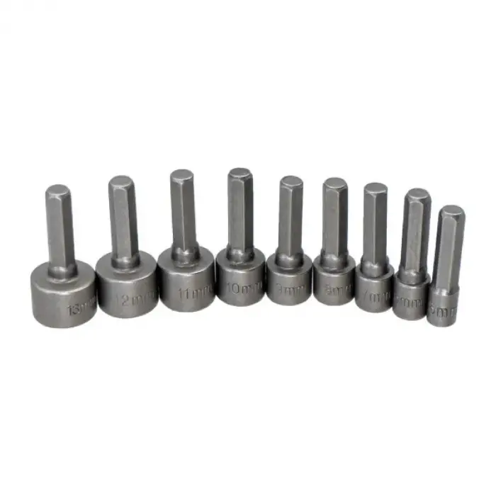 5 mm Ahşap 9 Parça Manyetik Somun Adaptörü
