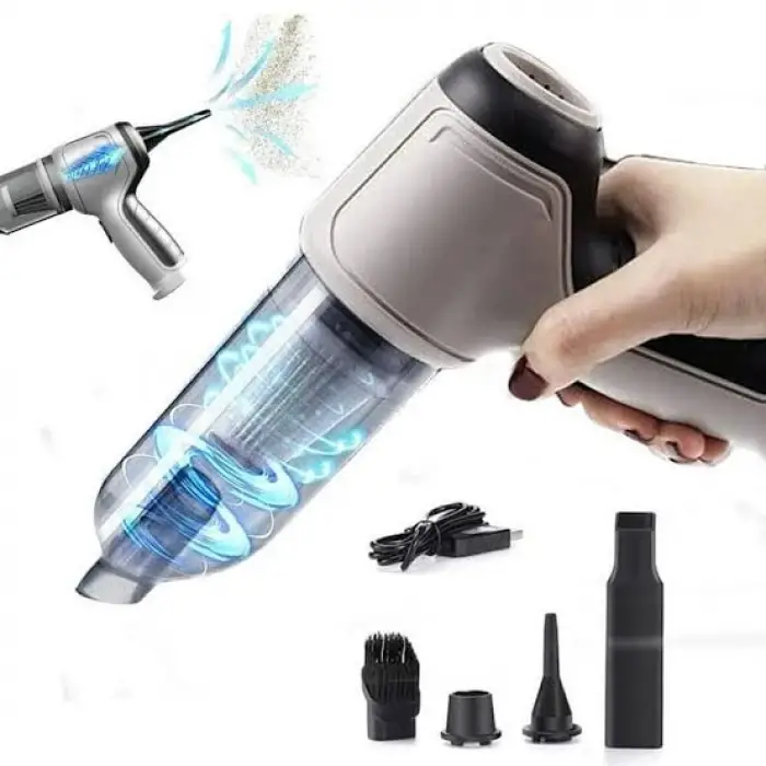 2000mAh kablosuz Kullanıma Uygun Air Blower Araba Süpürgesi