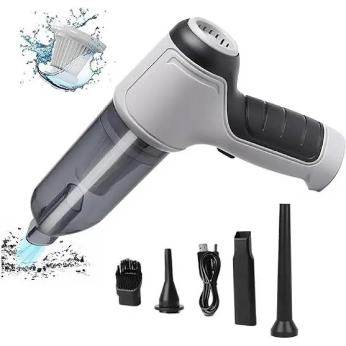 2000mAh kablosuz Kullanıma Uygun Air Blower Araba Süpürgesi