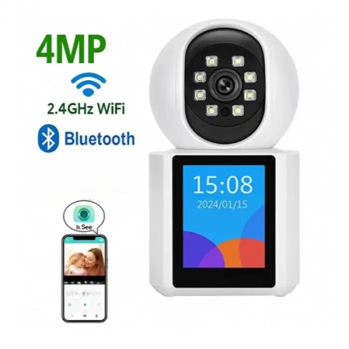 Kullanıma Uygun Akıllı Ev Kamerası 2.4 GHz
