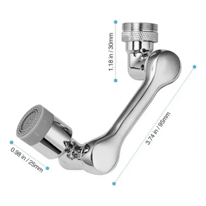 24 mm Metal Akrobat Musluk Başlığı