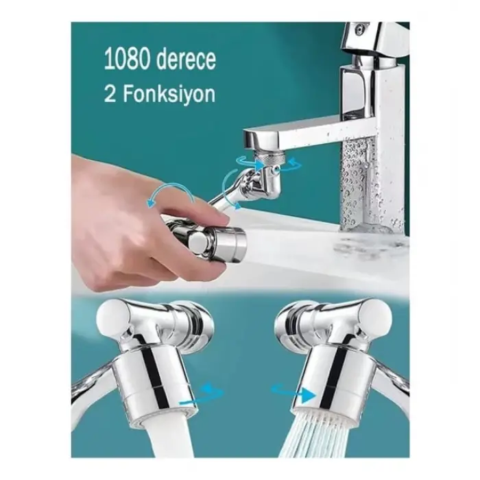 24 mm Metal Akrobat Musluk Başlığı