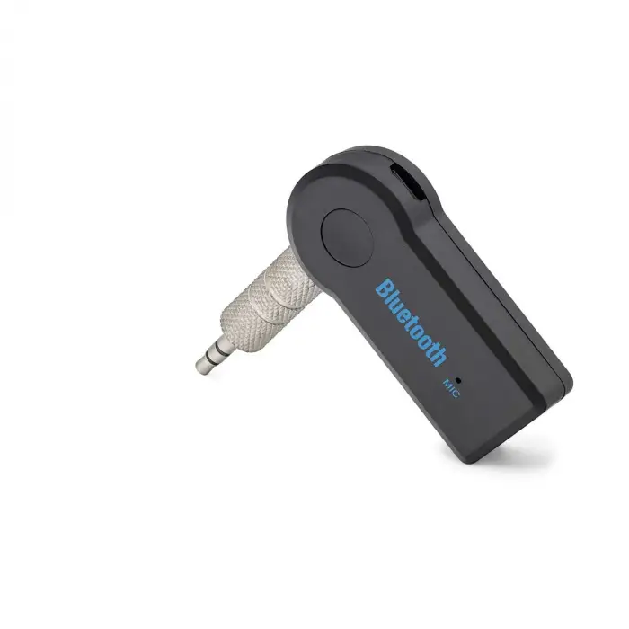 Adaptör AUX Bluetooth Ses Alıcı Handsfree Siyah