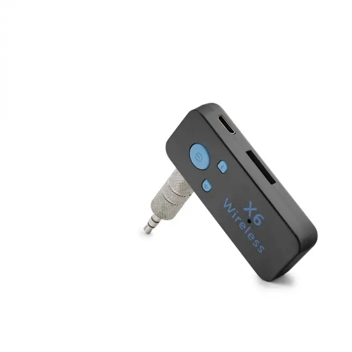 Adaptör AUX Bluetooth Ses Alıcı Handsfree Siyah