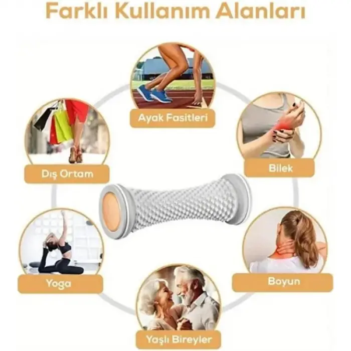 Kullanıma Uygun Ayak Masaj Silindiri