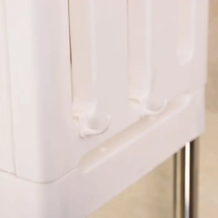 Paslanmaz çelik Plastik Banyo Düzenleyici Raf Dolabı