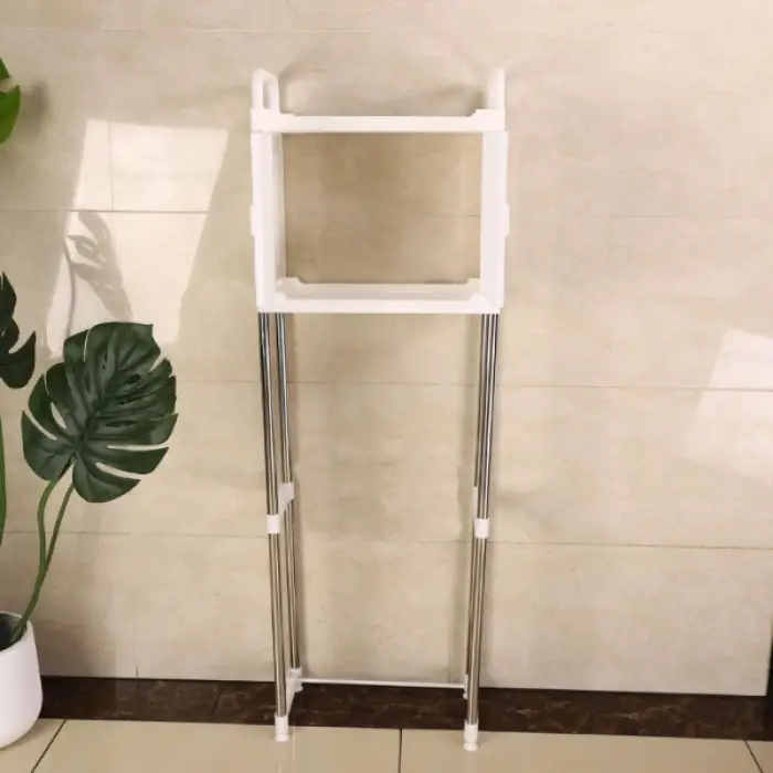 Paslanmaz çelik Plastik Banyo Düzenleyici Raf Dolabı