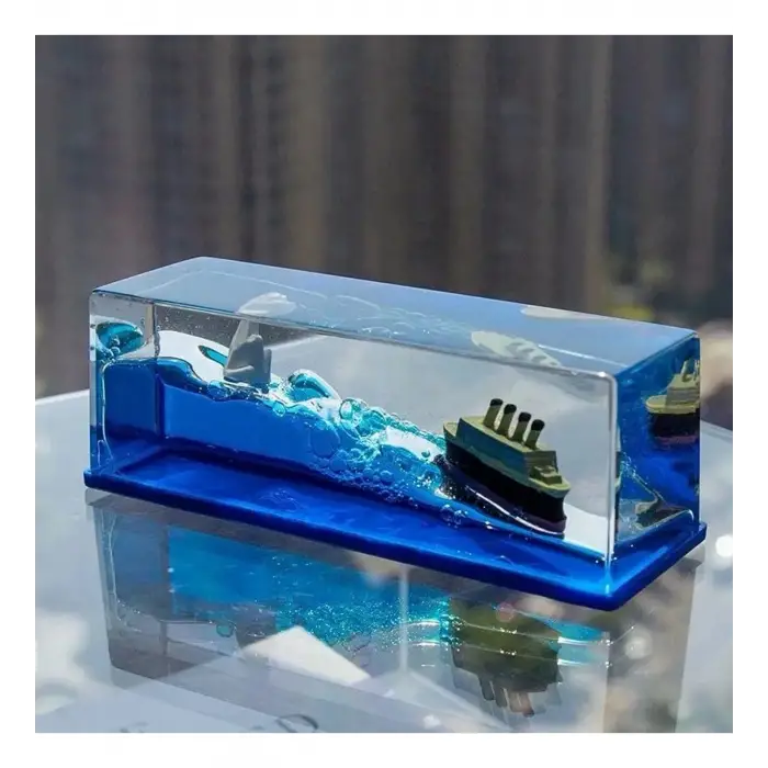 15.2cm Kullanıma Uygun Batmayan Gemi Akvaryum