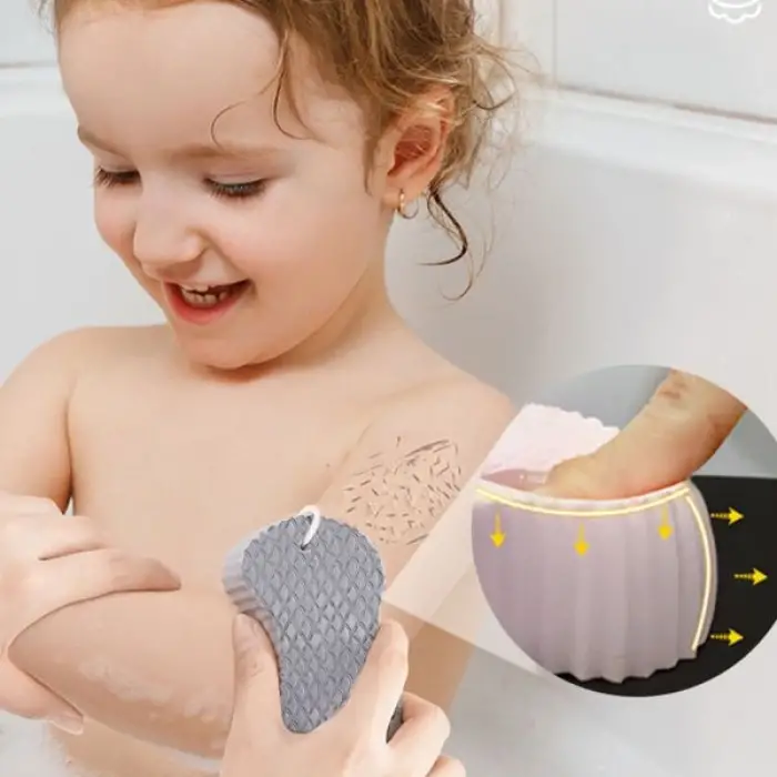 2.6cm Kullanıma Uygun Bebek Peeling Banyo Süngeri