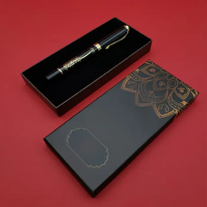 7.5 X 2.3 Cm Metal Kalem Besmele Kabartmalı Roller