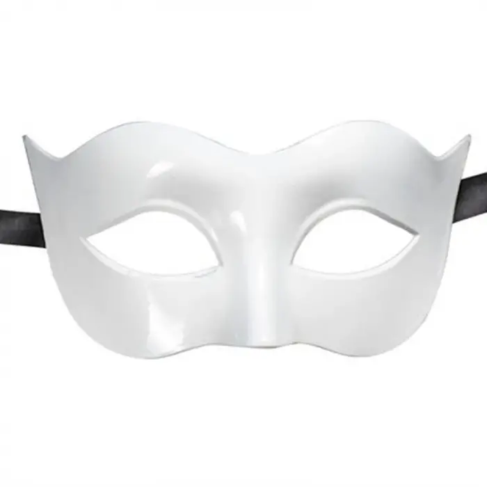Maske Beyaz Renk Masquerade Kostüm Partisi Venedik Balo si