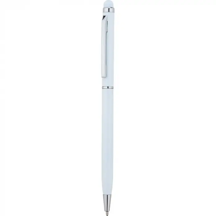 1.5 cm dokunmatik Kalem Beyaz Renk Tükenmez Metal