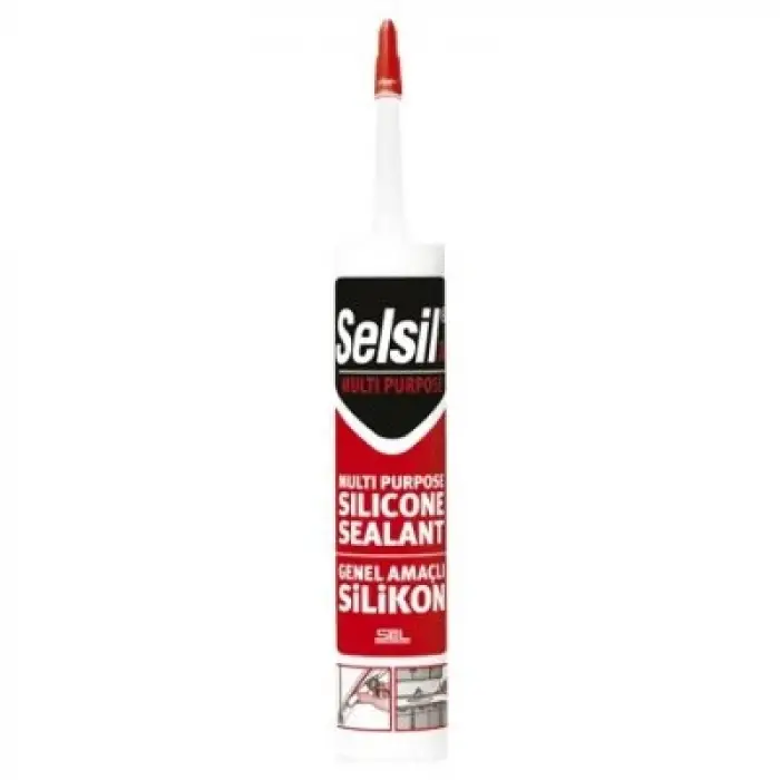 280 gr Ölçülü Beyaz Universal Silikon Genel Amaçlı
