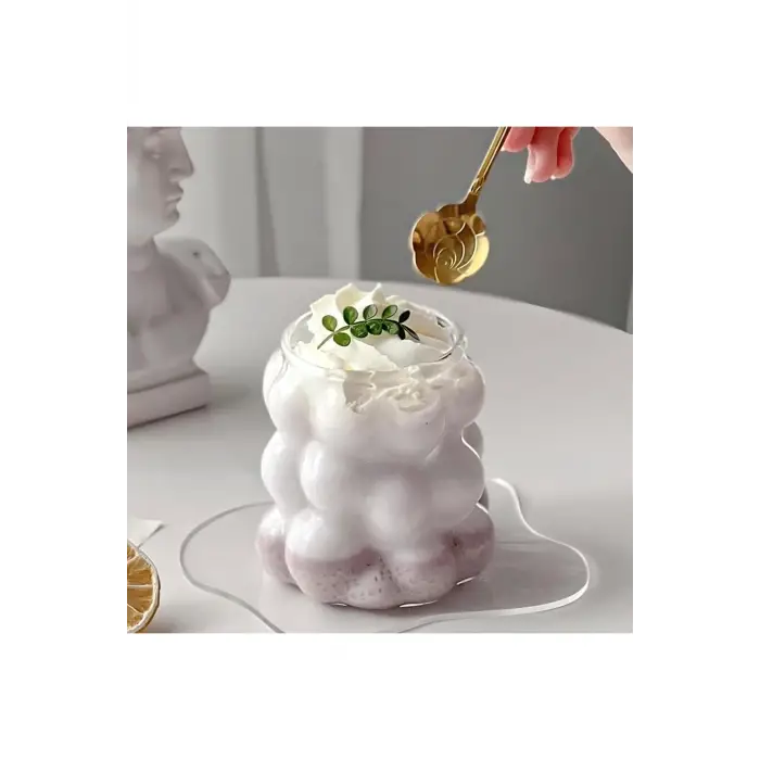 Cam Bardak Borosilikat Bubble