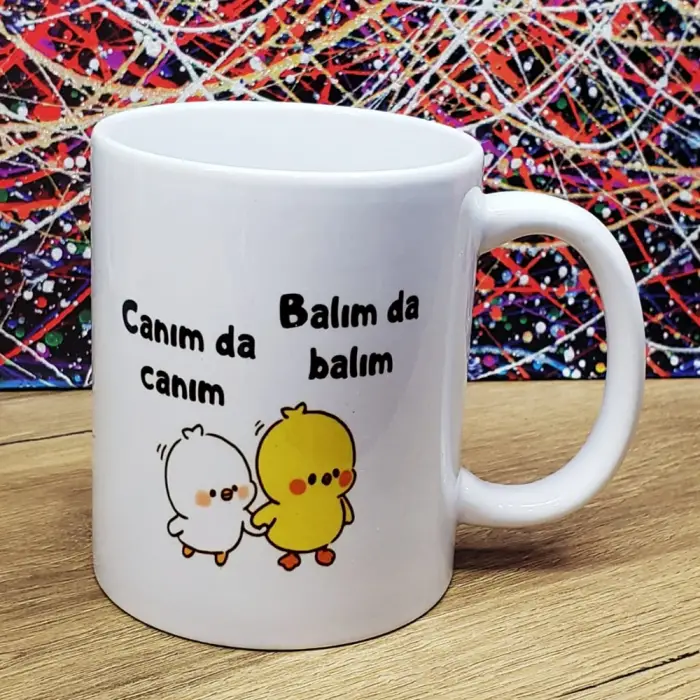 Bardak Canım Da Canım Balım Da Balım Tasarımlı Kupa