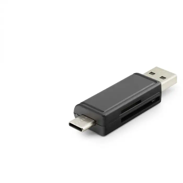 Card Reader Usb + Type C Mıcro Sd Siyah