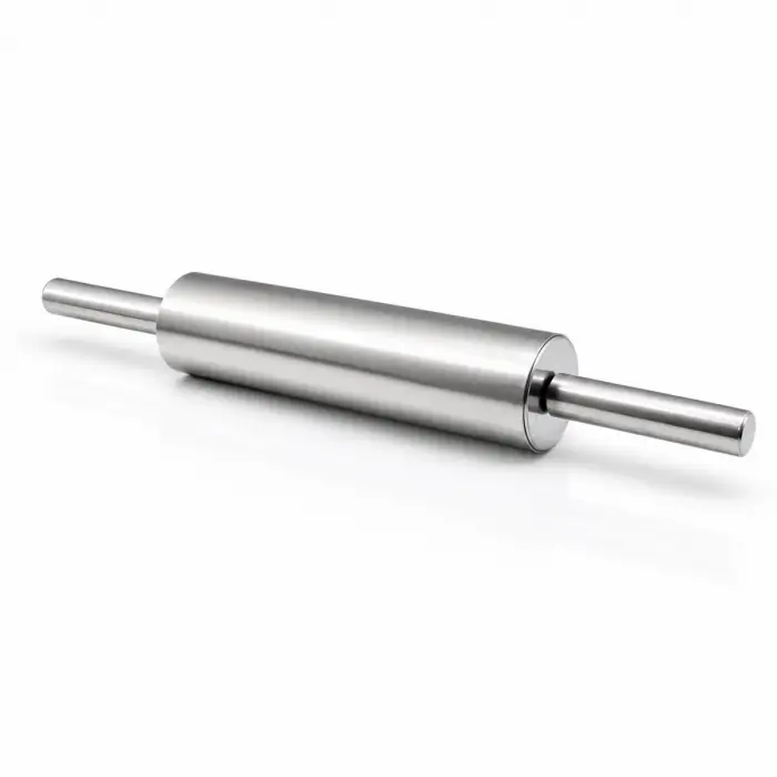 40 cm Ölçülü Çelik Merdane Metal Hamur Rulosu