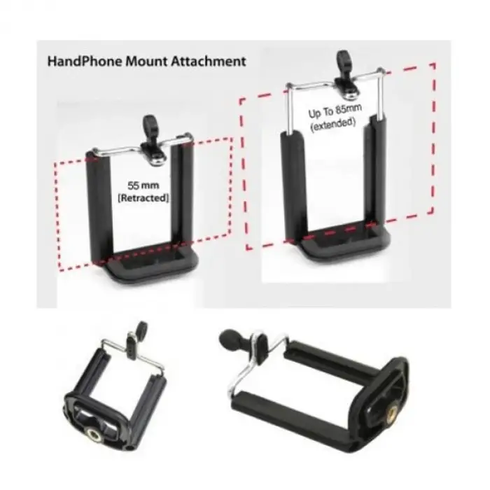 Kullanıma Uygun Cep Telefonu Tripod Bağlantı Aparatı