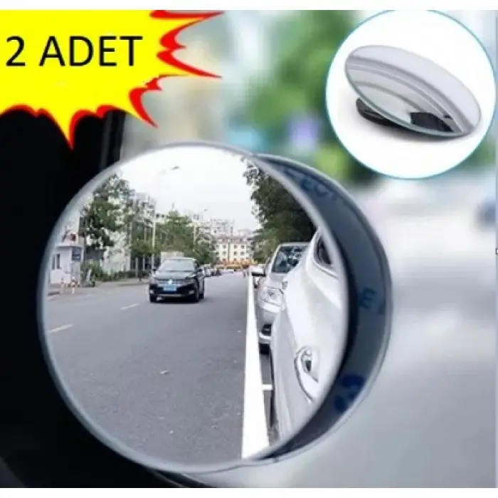 Cam Çerçevesiz ayarlı Kör Nokta Ayna Seti