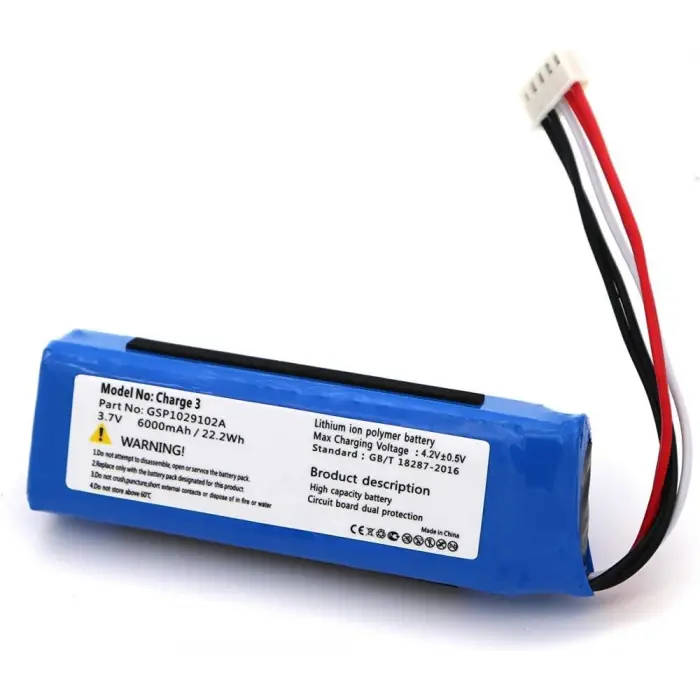 Batarya Charge 3 uyumlu 3.7v 6000 mah Soketli