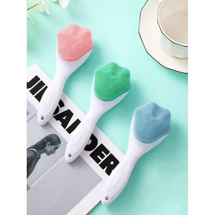 Kullanıma Uygun Cilt Temizleme Peeling Fırçası