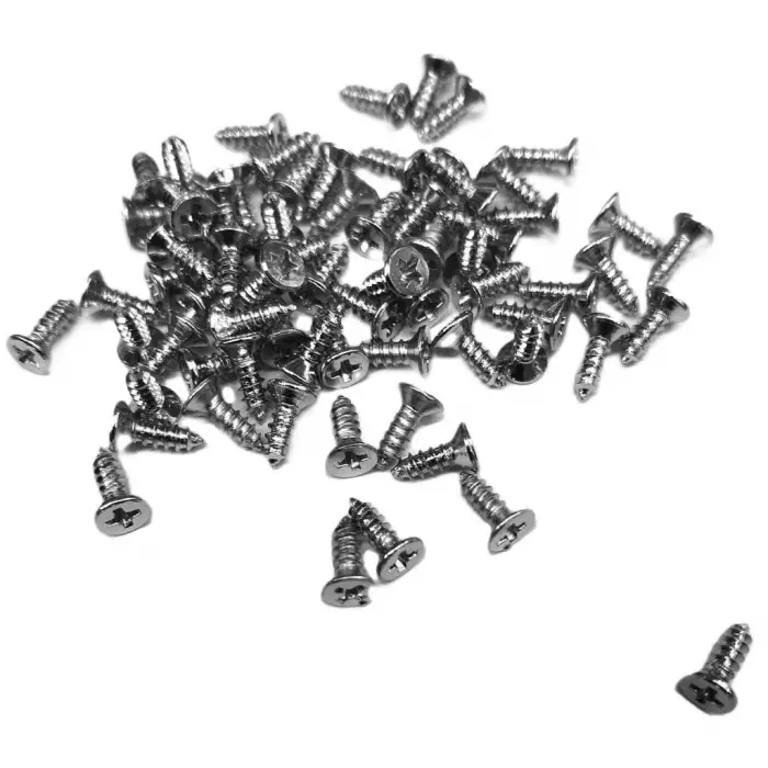 Adet Klips Vidası 2,2x6,5 mm YHB Konik Başlı Kutu, Sandık, Ayak, Askı, Mini Vida