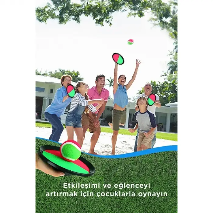Oyuncak Cırtlı Yapışan Top At Tut Yakala