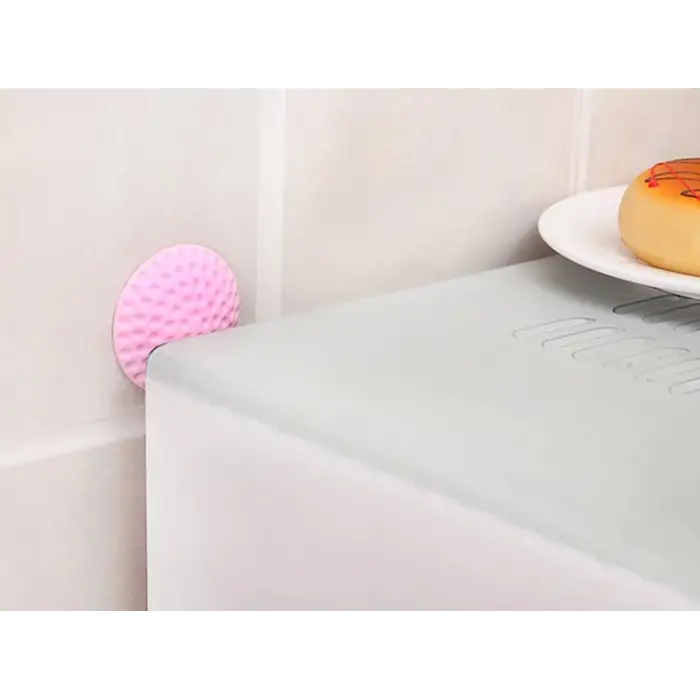 Kullanıma Uygun Çok Amaçlı Silikon Kapı Duvar Koruyucu Tampon 4lü Paket