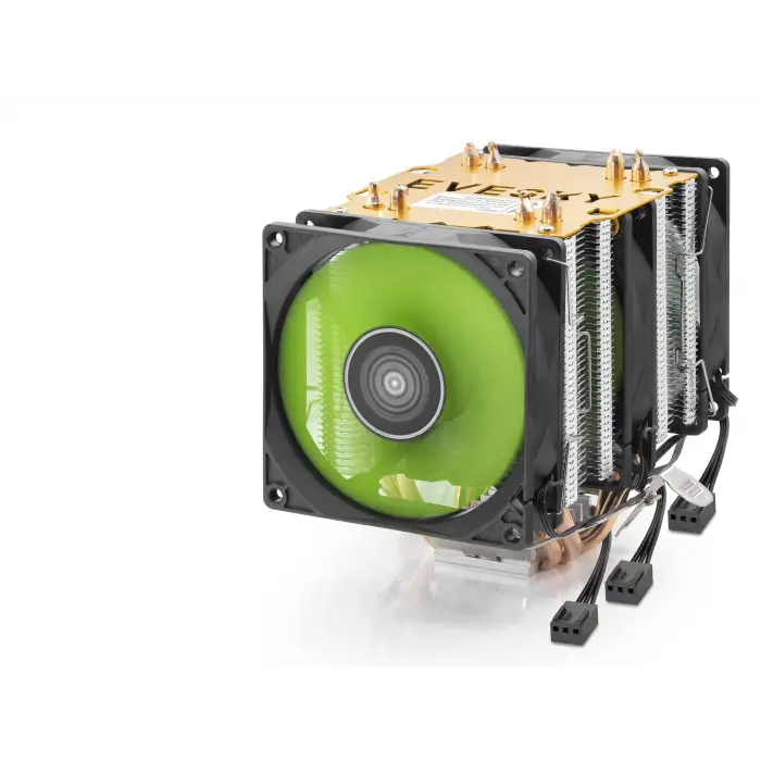 Cpu İşlemci Kule Serisi Üç Fanlı 6 Bakır Borulu