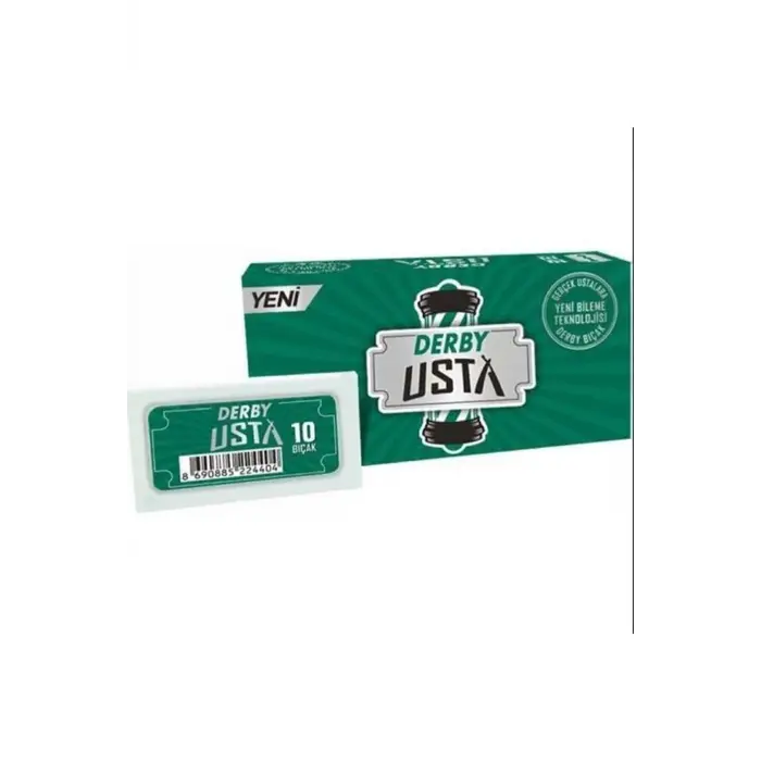 Derby Usta Yaprak Jilet Tam Bıçak 100lü Çeşidi