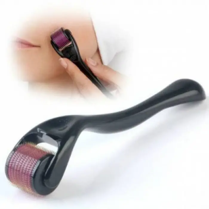 1.00 mm Ölçülü Derma Roller Titanyum Cilt Bakım Aleti