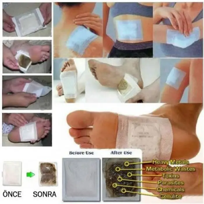 10 Adet Detox Bandı Toksin Atıcı