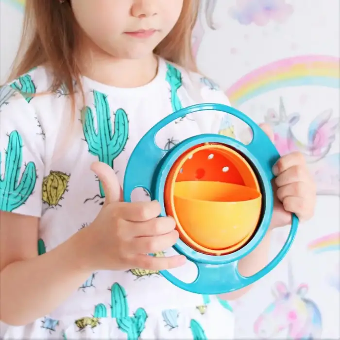 Kullanıma Uygun Dökülmeyen Bebek Mama Kasesi