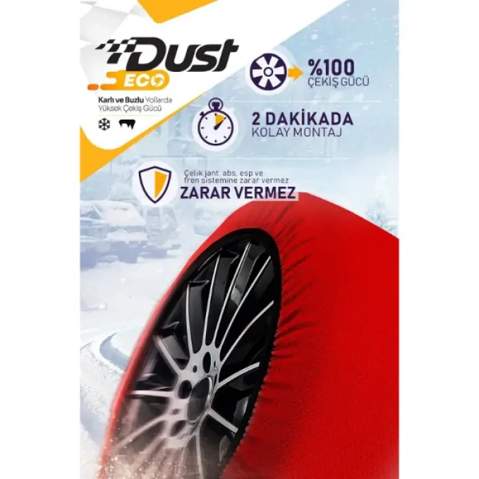 2 adet Metal Dust Eco Kar Çorabı