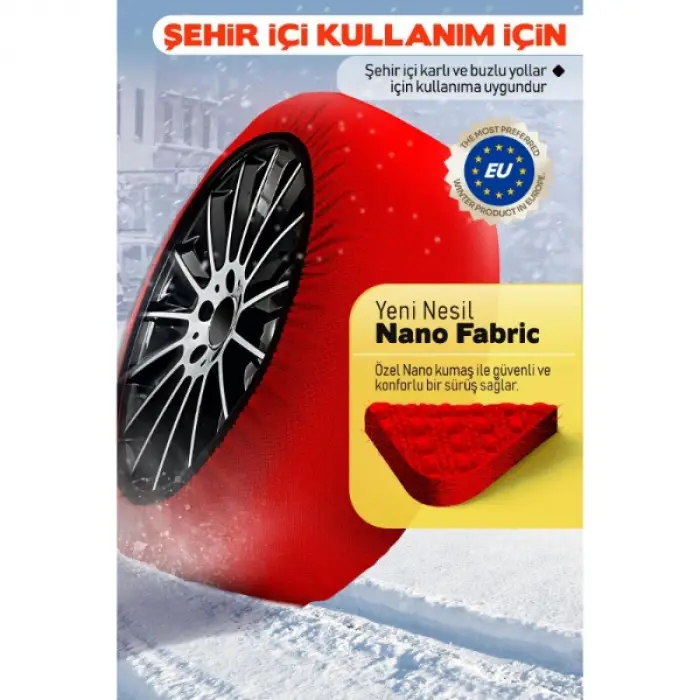 2 adet Metal Dust Eco Kar Çorabı