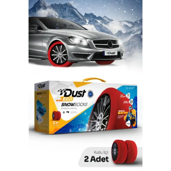 2 adet Metal Dust Eco Kar Çorabı