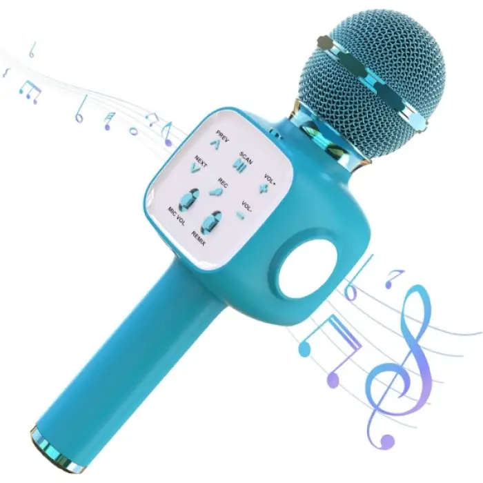 Kullanıma Uygun Eğlenceli Karaoke Mikrofonu Çocuklar İçin