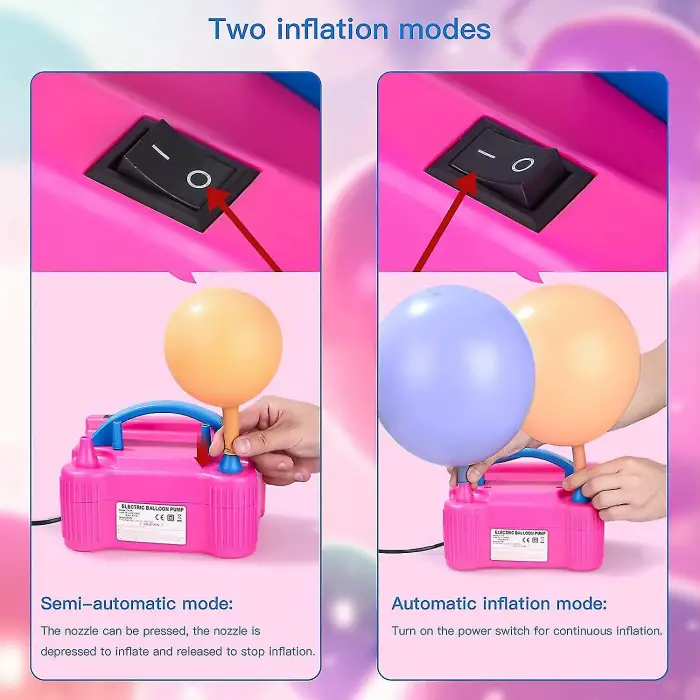 Kullanıma Uygun Elektrikli Balon Şişirme Makinesi