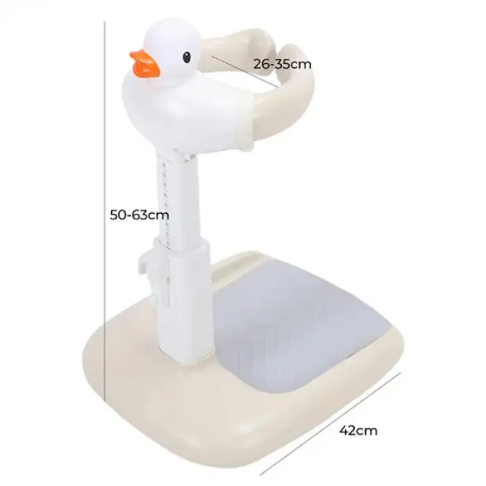 Kullanıma Uygun Ergonomik Ördekli Bebek Banyo Yıkama Yardımcısı