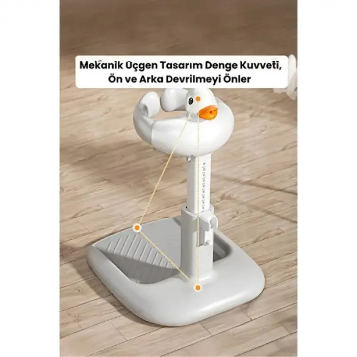 Kullanıma Uygun Ergonomik Ördekli Bebek Banyo Yıkama Yardımcısı
