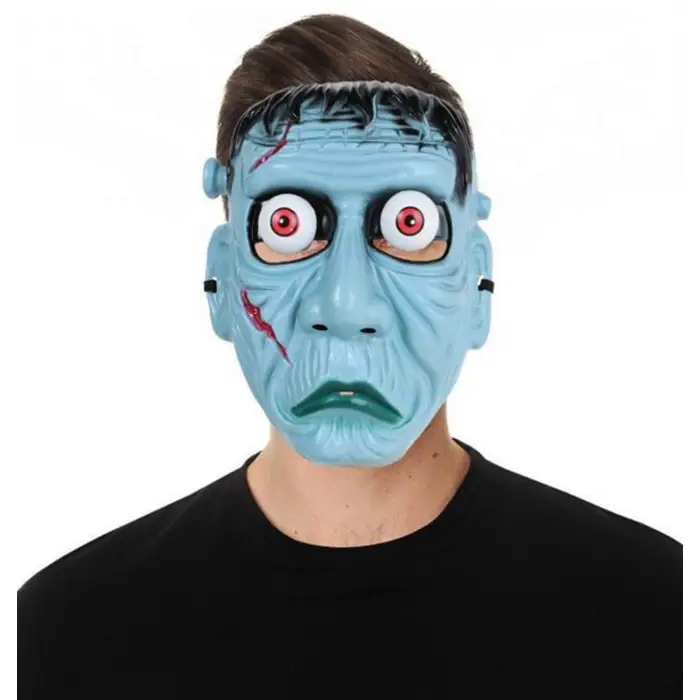 Maske Frankenstein Temalı Sallanan Oynar Gözlü