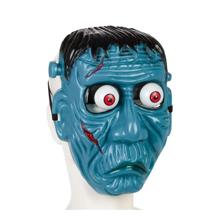 Maske Frankenstein Temalı Sallanan Oynar Gözlü