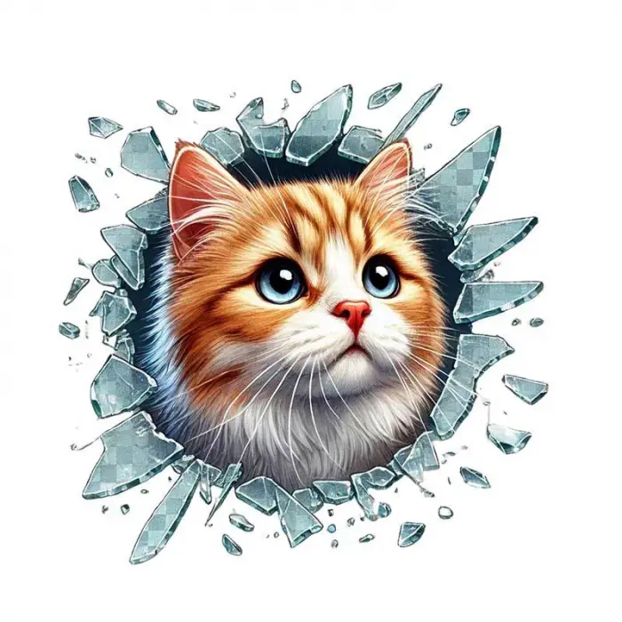 10 cm Cam Fulcar Sarman Araç Stickerı