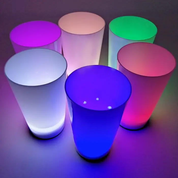 6 Adet Glow Partisi Bardakları 6 Renk