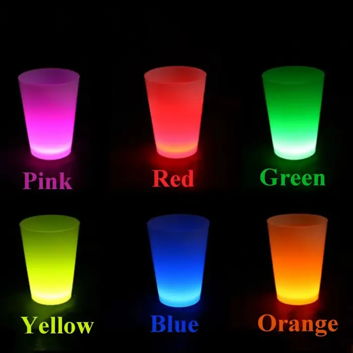 6 Adet Glow Partisi Bardakları 6 Renk