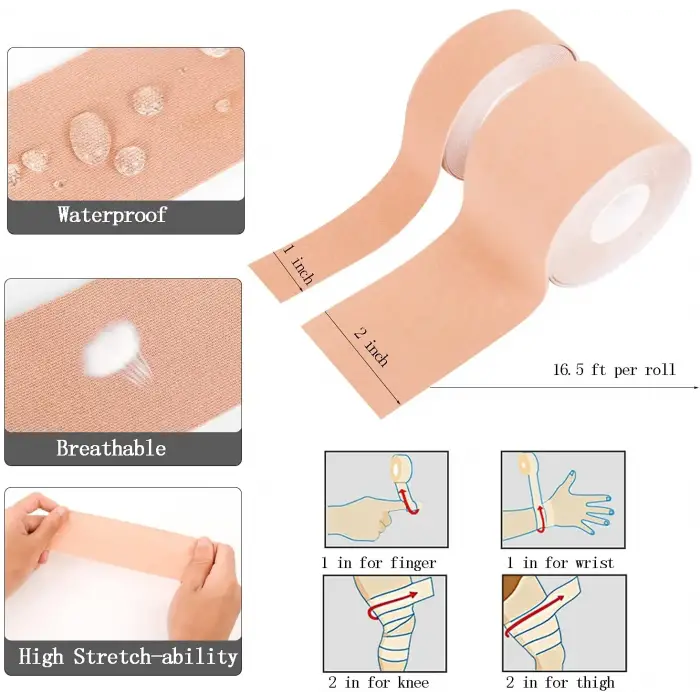2.5 Cm Ölçülü Göğüs Dikleştirme Bandı S Beden